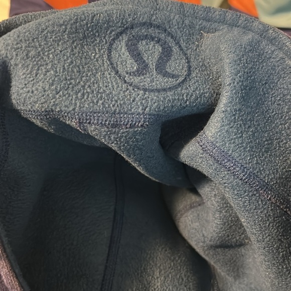 Lululemon Scuba Dark Blue Circle Jacket No Size Tag READ - Picture 7 of 8